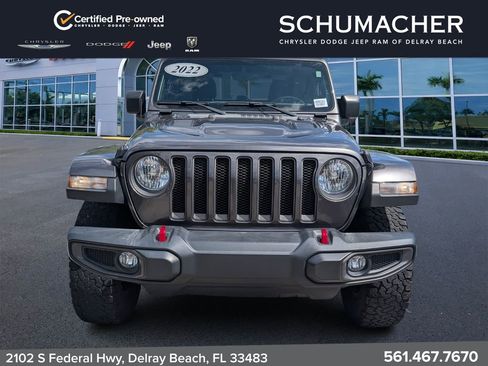 Certified 2022 Jeep Wrangler Rubicon AWD/4WD image 2