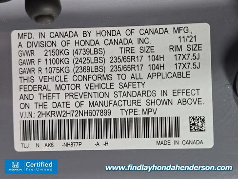 Used 2022 Honda CR-V Special Edition image 13