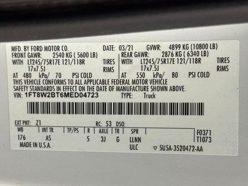 Used 2021 Ford F250 XL AWD/4WD image 28