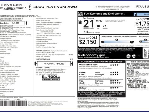 Used 2016 Chrysler 300 C Platinum image 7