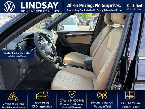 Used 2024 Volkswagen Tiguan SE w/ Panoramic Sunroof Package AWD/4WD image 12