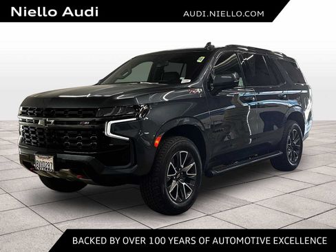 Used 2021 Chevrolet Tahoe Z71 w/ Luxury Package AWD/4WD image 1
