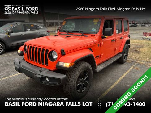 Used 2023 Jeep Wrangler Unlimited Sahara image 1