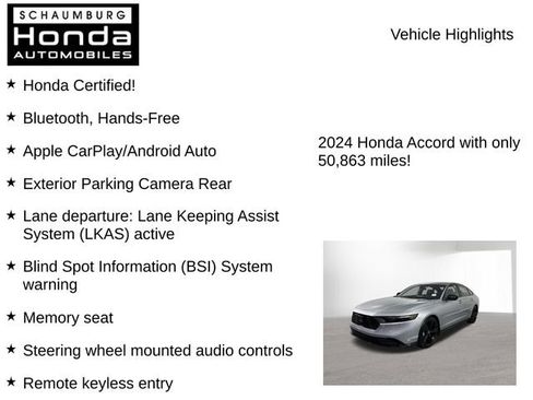 Used 2024 Honda Accord Sport image 7
