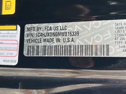Used 2021 Jeep Wrangler Unlimited Sport AWD/4WD image 49