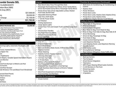 Used 2024 Hyundai Sonata SEL w/ Convenience Package FWD image 25