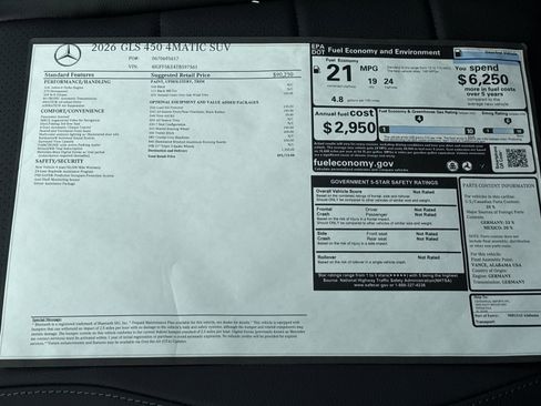 New 2026 Mercedes-Benz GLS 450 4MATIC image 40