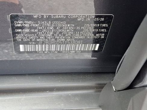 New 2026 Subaru Outback Limited XT AWD/4WD image 20