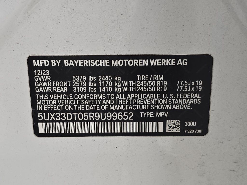 Used 2024 BMW X4 xDrive30i w/ Convenience Package AWD/4WD image 34