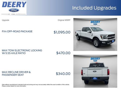 Used 2024 Ford F150 King Ranch w/ FX4 Off-Road Package AWD/4WD image 11