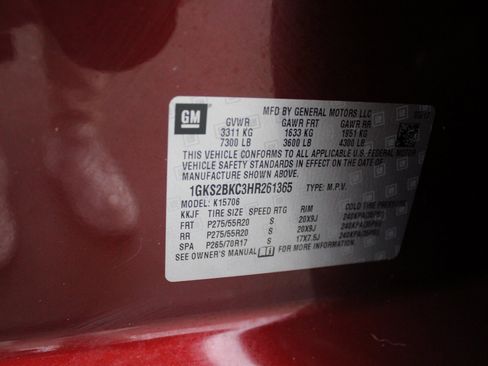 Used 2017 GMC Yukon SLT w/ HD Trailering Package image 51