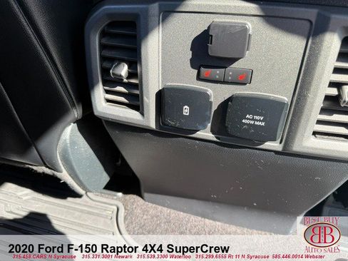 Used 2020 Ford F150 Raptor w/ Equipment Group 802A Luxury AWD/4WD image 10