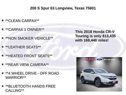 Used 2018 Honda CR-V Touring image 5
