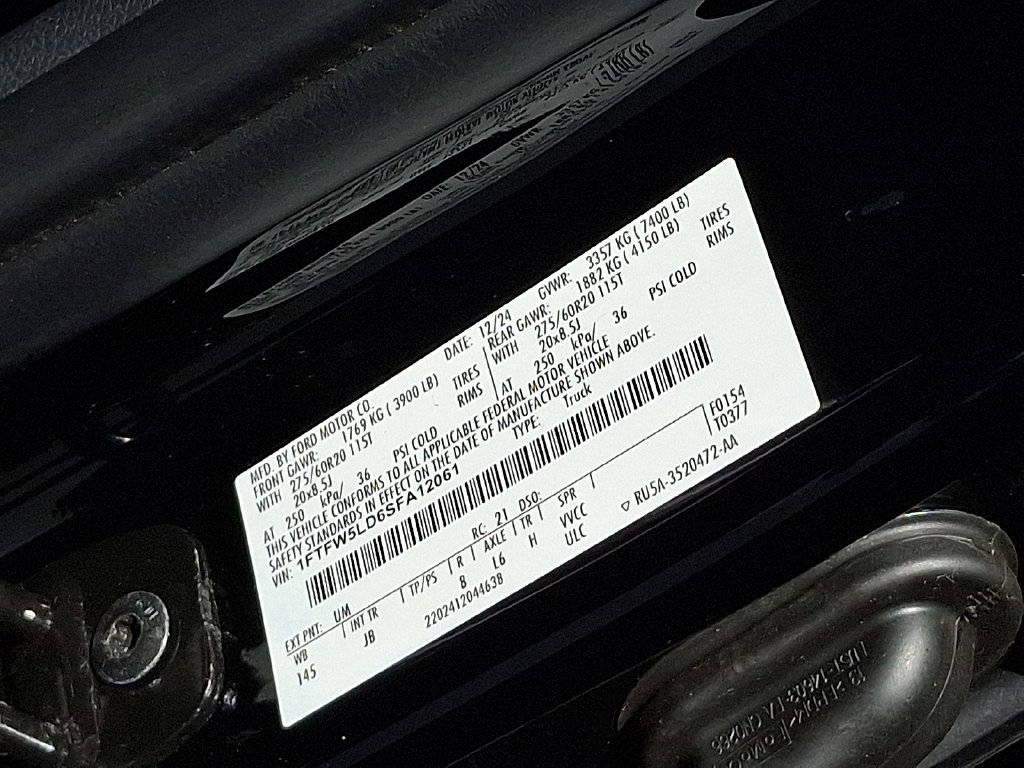 Used 2025 Ford F150 Lariat w/ Equipment Group 502A High AWD/4WD image 28