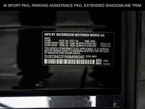 Used 2022 BMW X5 sDrive40i w/ M Sport Package RWD image 45