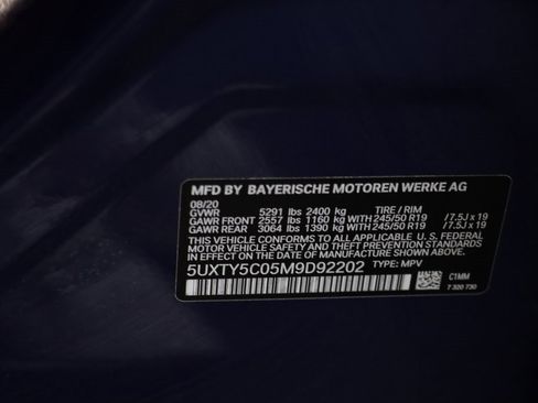 Used 2021 BMW X3 xDrive30i w/ Premium Package image 24