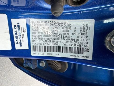 Used 2020 Honda Civic Sport image 32
