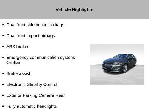 Used 2016 Chevrolet Malibu Premier w/ Driver Confidence Package II FWD image 36