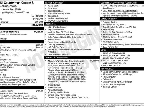 Certified 2023 MINI Cooper Countryman S w/ Mini Untamed Edition AWD/4WD image 9