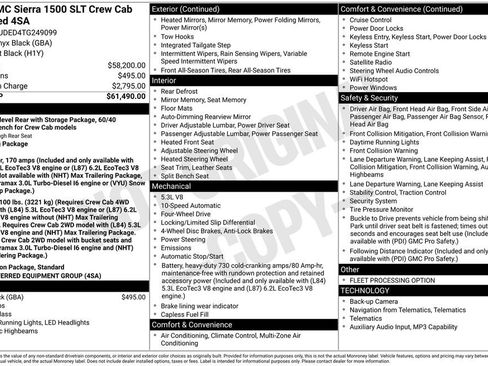 Used 2026 GMC Sierra 1500 SLT AWD/4WD image 39