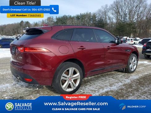 Used 2017 Jaguar F-PACE R-Sport AWD/4WD image 4