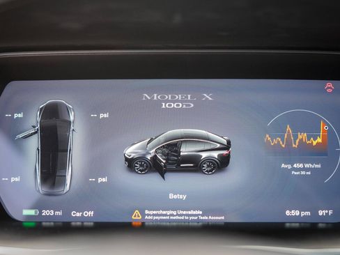 Used 2018 Tesla Model X 100D AWD/4WD image 14