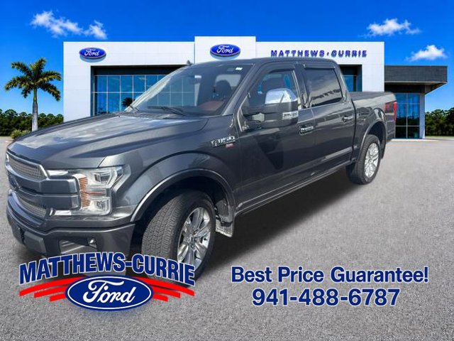 Used 2018 Ford F150 Platinum w/ Equipment Group 701A Luxury AWD/4WD image 1