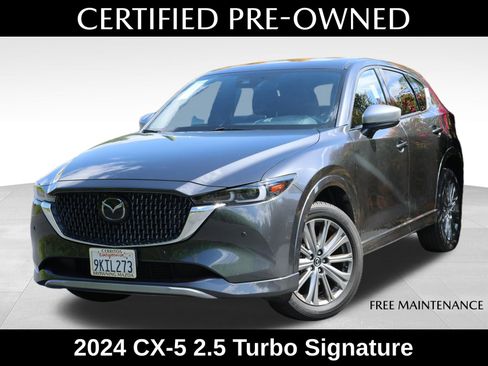 Certified 2024 MAZDA CX-5 Signature AWD/4WD image 1