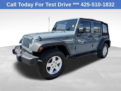 Used 2015 Jeep Wrangler Unlimited Sport w/ Quick Order Package 23S AWD/4WD image 1