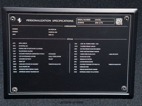 Used 2025 Ferrari 296 GTS image 45