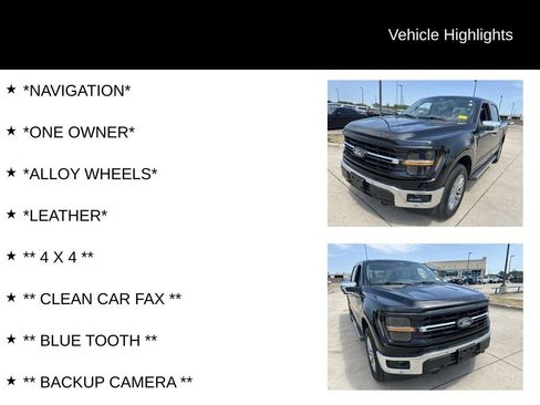 Used 2024 Ford F150 XLT w/ Equipment Group 302A MID AWD/4WD image 4