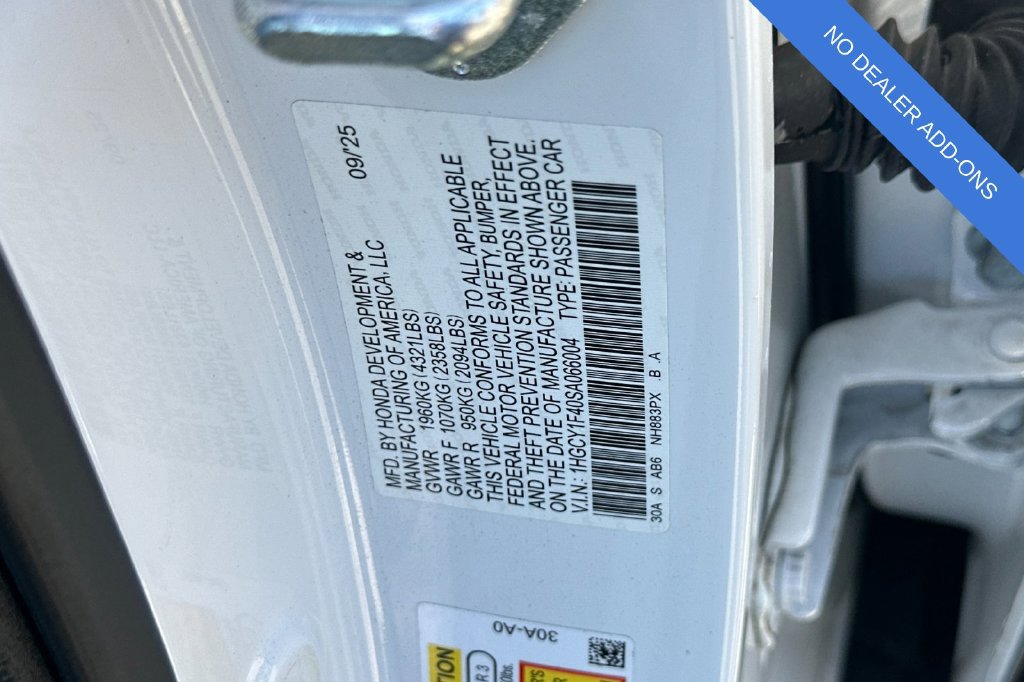 Used 2025 Honda Accord SE image 30