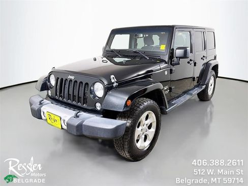 Used 2015 Jeep Wrangler Unlimited Sahara AWD/4WD image 1