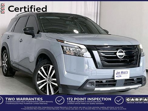 Used 2023 Nissan Pathfinder Platinum w/ Cargo Package image 1
