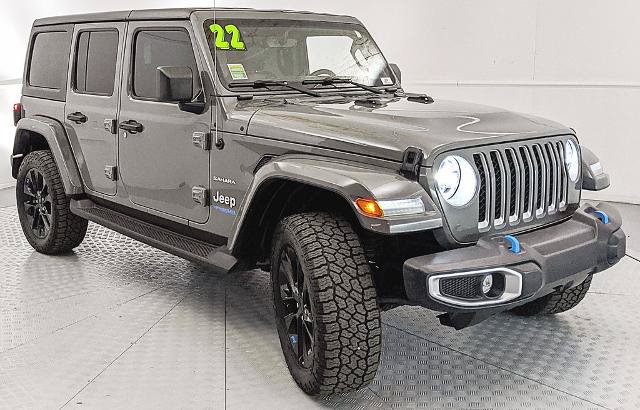 Used 2022 Jeep Wrangler Unlimited Sahara AWD/4WD image 1