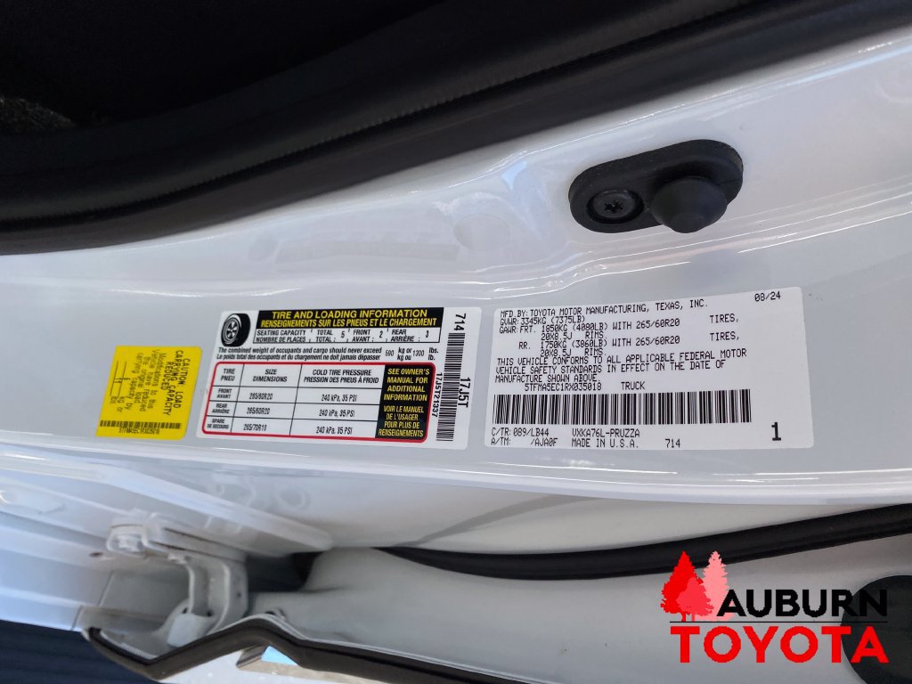 Used 2024 Toyota Tundra 1794 Edition w/ TRD Off-Road Package AWD/4WD image 24
