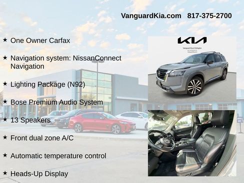 Used 2023 Nissan Pathfinder Platinum w/ Lighting Package (N92) AWD/4WD image 6