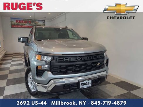 Used 2025 Chevrolet Silverado 1500 W/T w/ WT Safety Package AWD/4WD image 1