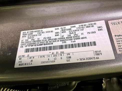 Used 2021 Ford F150 XL w/ STX Appearance Package image 19