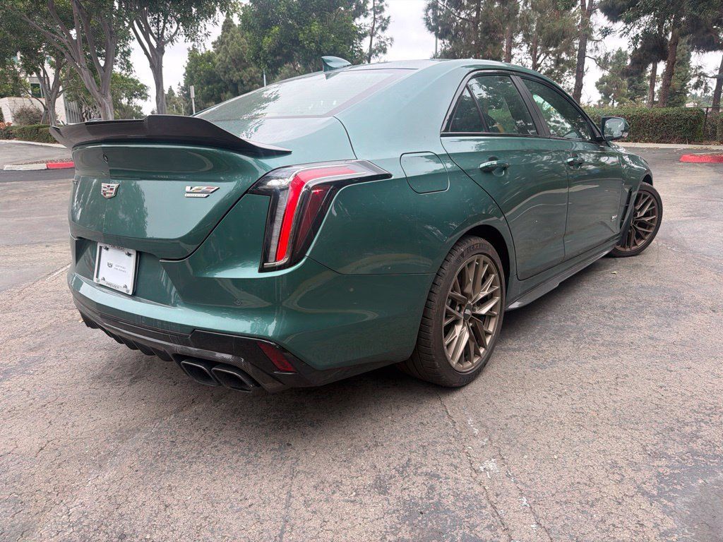 Certified 2025 Cadillac CT4 V Blackwing w/ Carbon Fiber 1 Package RWD image 4