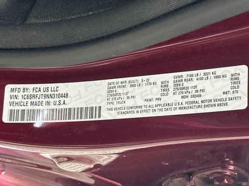 Used 2022 RAM 1500 Laramie AWD/4WD image 12