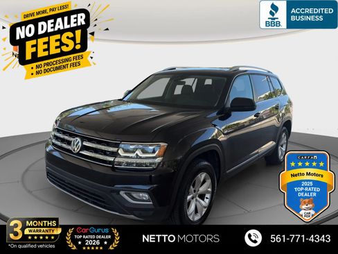 Used 2018 Volkswagen Atlas SEL AWD/4WD image 1