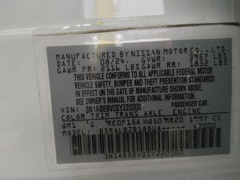 Used 2025 Nissan Sentra S FWD image 33