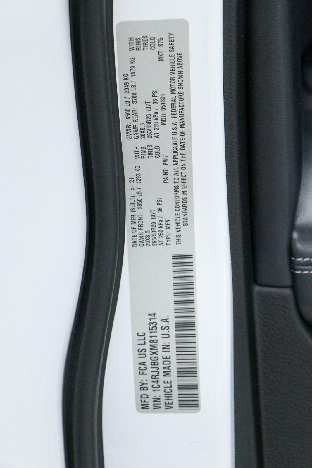 Used 2021 Jeep Grand Cherokee L Limited RWD image 35