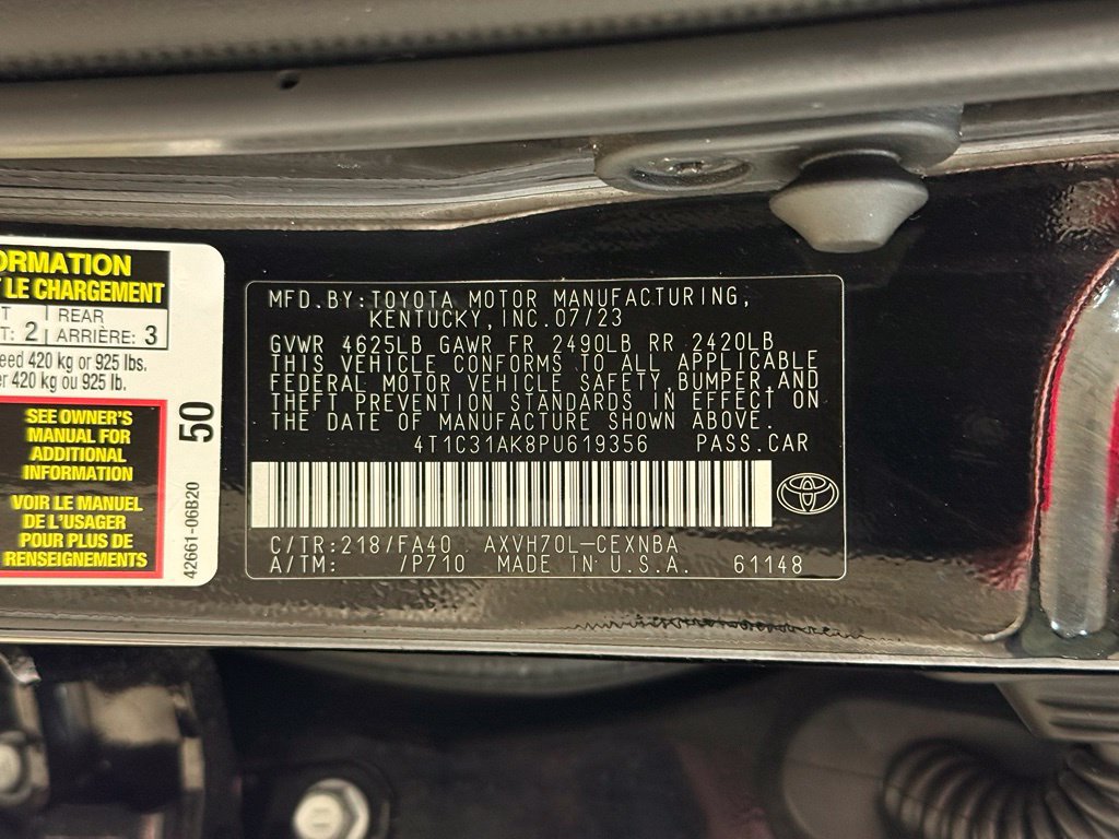 Certified 2023 Toyota Camry LE FWD image 27