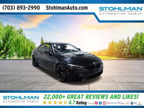 Used 2020 BMW M4 Convertible w/ Competition Package RWD image 1