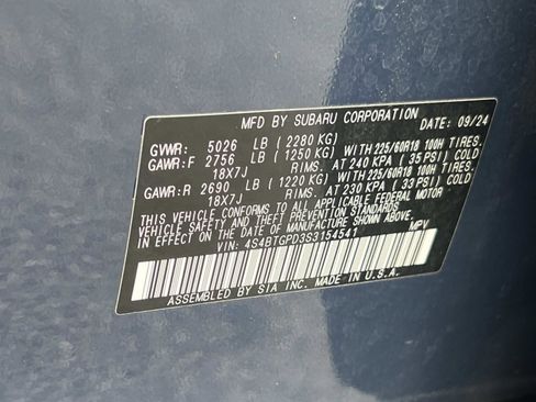 Certified 2025 Subaru Outback Touring XT w/ Popular Package #2 image 35