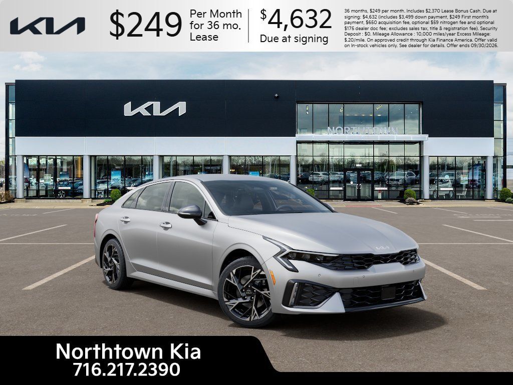New 2026 Kia K5 GT-Line w/ GT-Line Red Interior Package AWD/4WD image 9