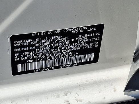 New 2026 Subaru Crosstrek 2.5i Limited AWD/4WD image 19