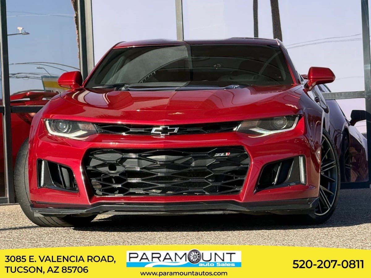 Used 2018 Chevrolet Camaro ZL1 RWD image 1
